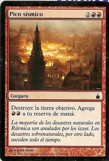 Magic Ravnica Pico sísmico 141/306 español